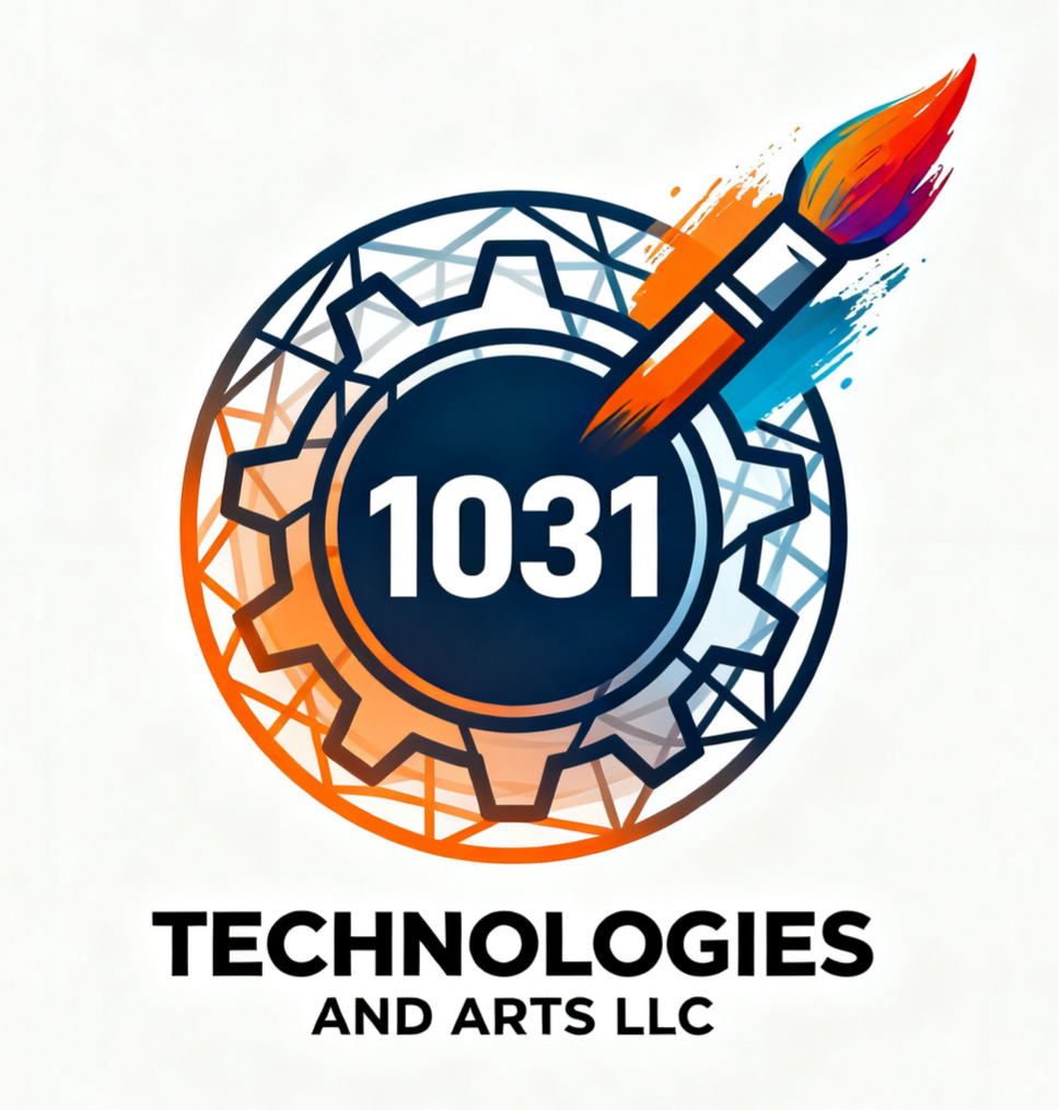 1031 TECHNOLOGIES AND ARTS LLC Web Development Logo